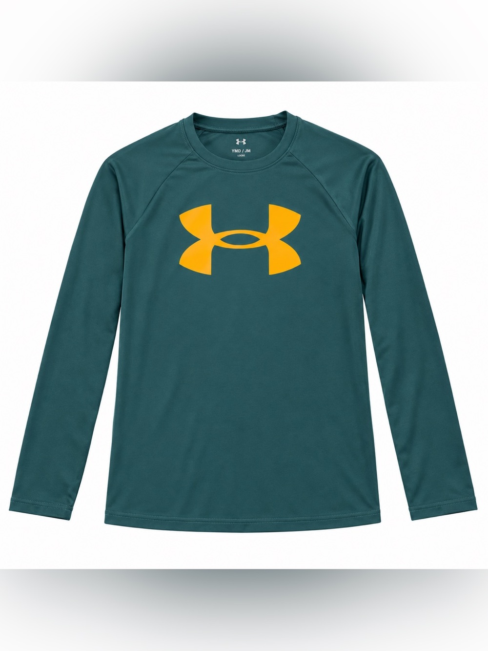 Under Armour Boys’ Long-Sleeve Performance Tee - Teal
